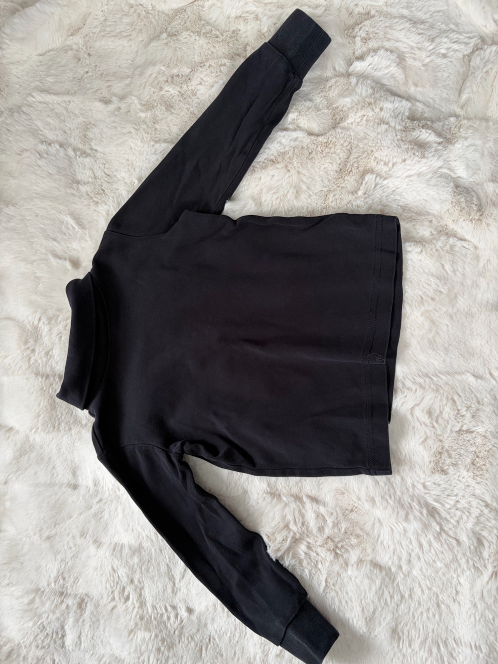 Land’s End Black Turtleneck Long Sleeve Top